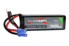 SilverAmps LiPo Battery 3800mAh 6S 35C