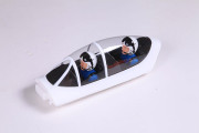 FMS Mini T-28 Red & White 800mm Canopy