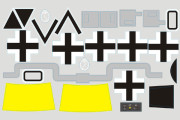 FMS HS 123 1030mm Decal Sheet