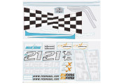FMS Edge 540 1320mm Decal Sheet