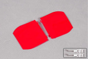 FMS P51-D Red Tail V7 1450mm Inner Fairing Door FMS P51-D Red Tail V7 1450mm Inner Fairing Door