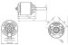 FMS Brushless Motor 5060 KV300