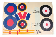 FMS Spitfire 1400mm Decal Sheet