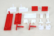 Freewing Superscorpion 80mm Installed Plastic Parts