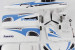 Freewing Pandora 4-in-1 Blue 1400mm (55") Wingspan - PNP