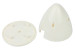2 Slot Nylon Spinner 4inch / 102mm White Color