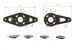Carbon Fiber Board Servo Arm Set for 50cc Plane Carbon Fiber Board Servo Arm Set for 50cc Plane